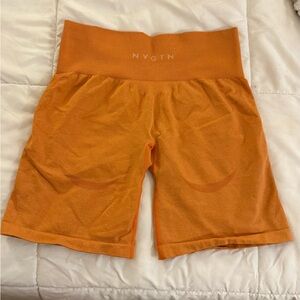 Orange NVGTN shorts! Size M